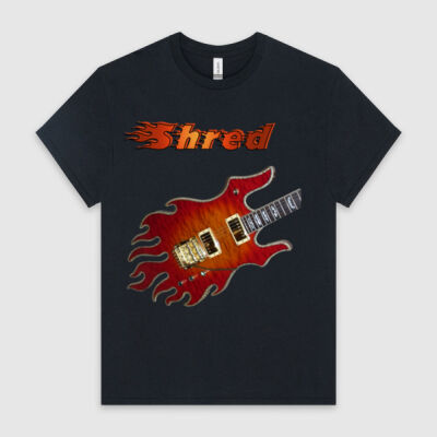 Shred Flame Guitar Larger Graphic for XL & Up Thumbnail