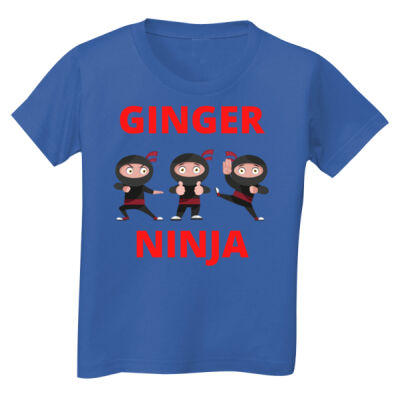 Ginger Ninja T-Shirt Toddler to kids  Thumbnail